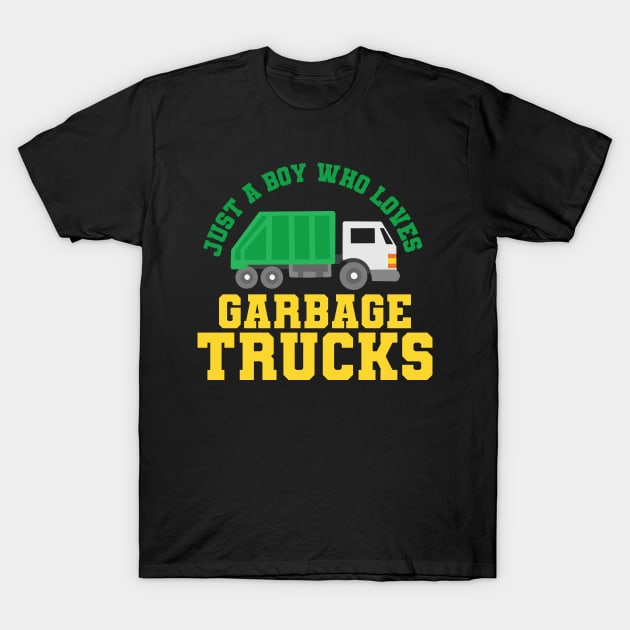 Garbage Trucks Garbage Truck Lover T-Shirt by KAWAIITEE